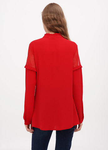 Красная блуза Sassofono Club