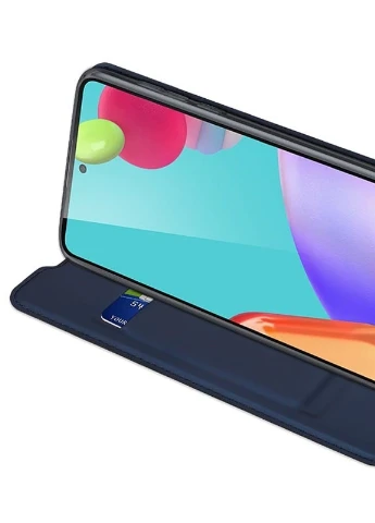Чохол-книжка з кишенею для візиток для Samsung Galaxy A72 4G / A72 5G Синій (is_00000042672_4) Dux Ducis (238479825)