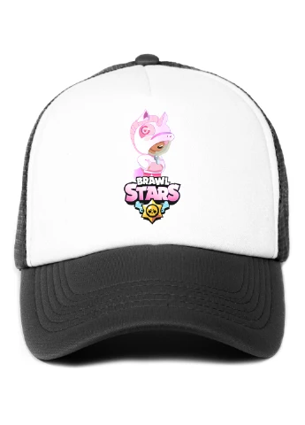 Кепка Тракер дитяча Леон Єдиноріг Бравл Старс (Leon Unicorn Brawl Stars) (33404-1472) MobiPrint (220824425)