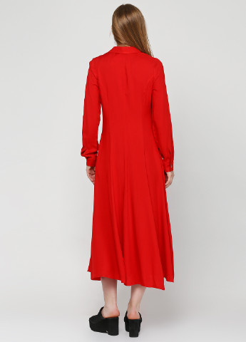 Красное деловое платье Bodyflirt однотонное