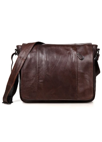 Чоловіча шкіряна сумка 34,5х26,5х11,5 см Vintage (252131767)
