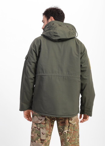 Оливкова (хакі) зимня куртка Braska 72-6577/317