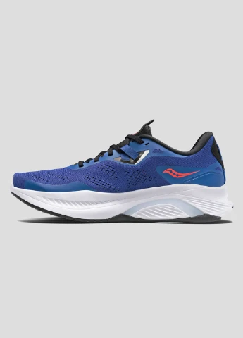 Синие всесезонные лазурные текстильные беговые кроссовки guide 15 Saucony