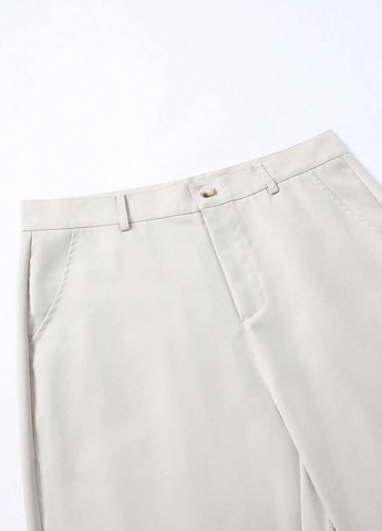 Светло-бежевый демисезонный костюм (пиджак, брюки) брючный SHEIN