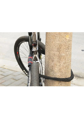 Велосипедный замок кодовый цепь для велосипеда противоугонная велозамок в тканевом чехле 60 см (39228-Нов) Francesco Marconi (252822716)