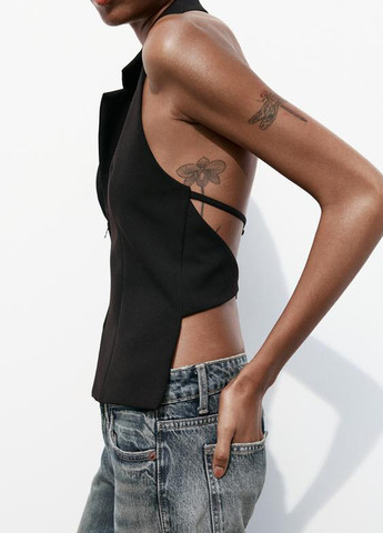 Комбинированная блуза (2 шт.) SHEIN