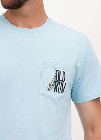 Блакитна футболка Old Row