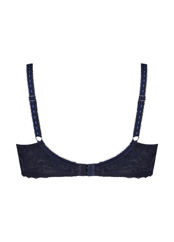 Темно-синій бюстгальтер для годуючих мам Hunkemoller без кісточок бавовна, мереживо