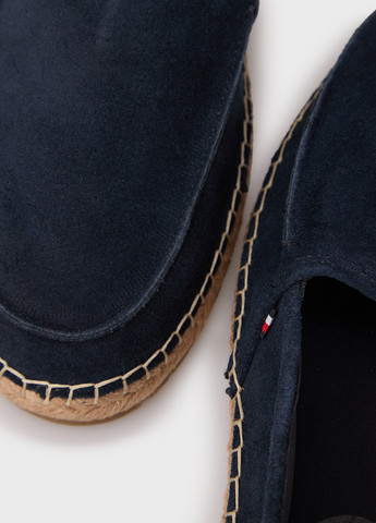 тёмно-синие эспадрильи Tommy Hilfiger однотонный (344461863)