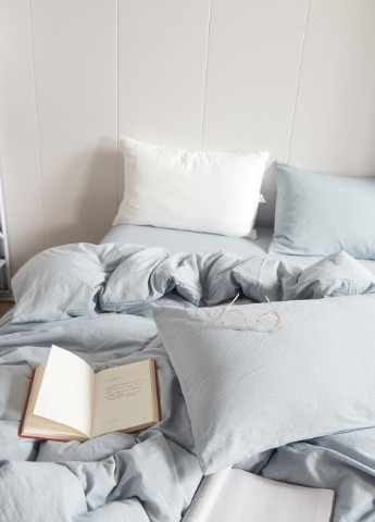 Постільна білизна сімейна варена бавовна 155х210 см (W9F) Vie Nouvelle Washed Cotton (253753755)