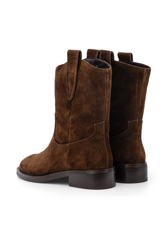 Коричневые осенние полусапоги Respect