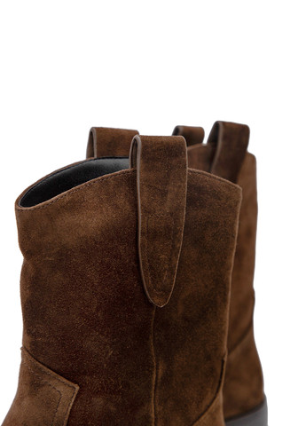 Коричневые осенние полусапоги Respect