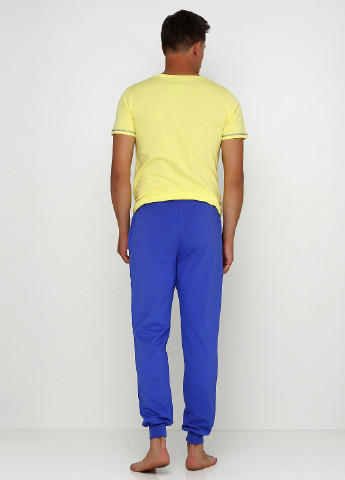 Желтый демисезонный комплект (футболка, брюки) Ipektenim