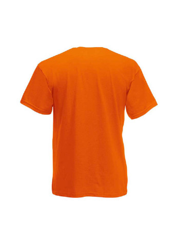 Оранжевая демисезонная футболка Fruit of the Loom 61019044164