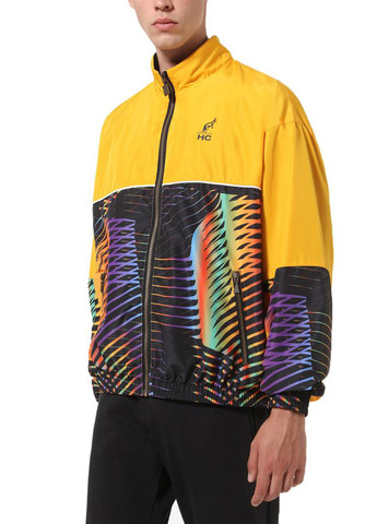 Комбинированная демисезонная ветровка Australian TRAINING JACKET SMASH CHAOS