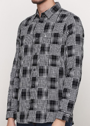 Черно-белая кэжуал рубашка с абстрактным узором Jack Wills