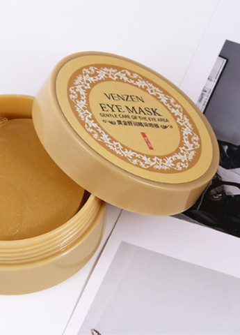 Гідрогелеві патчі під очі з Біо золотом та спіруліною Eye Mask. 60 шт.(0122) Venzen (252194216)