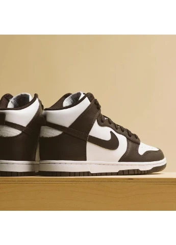 Черно-белые демисезонные кроссовки dunk high "palomino" dv0829-100 Nike Dunk High “Palomino”