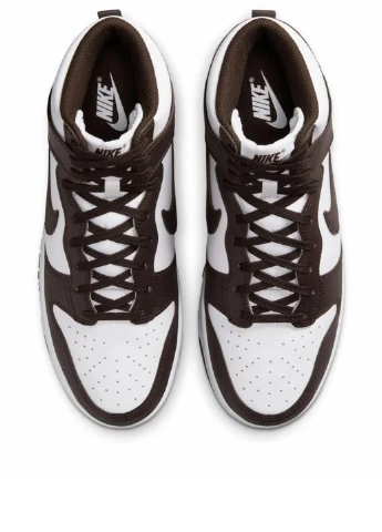 Черно-белые демисезонные кроссовки dunk high "palomino" dv0829-100 Nike Dunk High “Palomino”