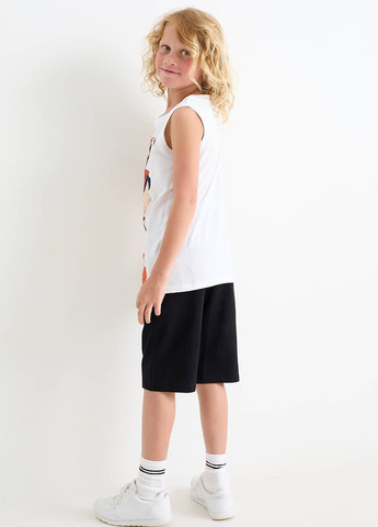 Біла літня футболка C&A