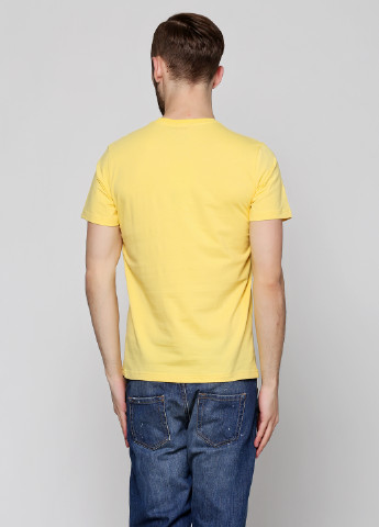 Желтая футболка с коротким рукавом Puma