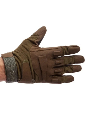 Військові рукавички тактичні спорт полювання із закритими пальцями (473157-Prob) ХL Оливкові Unbranded (253946576)
