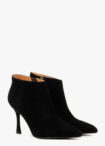 Черные демисезонная ботильоны Le'BERDES