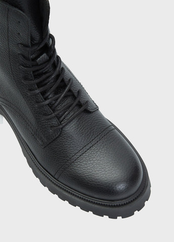 Черные зимние ботинки берцы Tommy Jeans