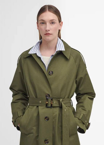 Плащ Barbour тренчкот на гудзиках демісезон (353209783)