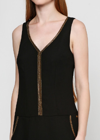 Чорна кежуал сукня Bonobo однотонна