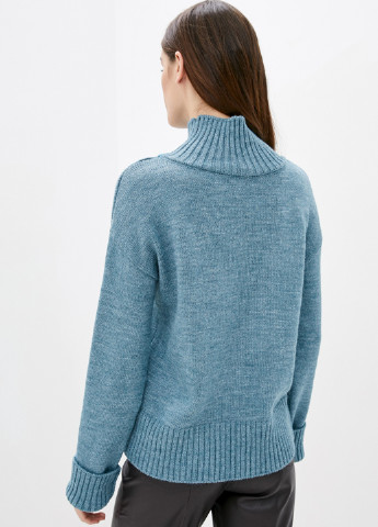 Серо-голубой демисезонный свитер Sewel