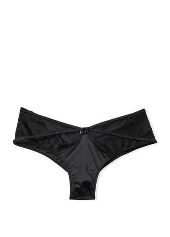 Чорний демісезонний комплект (бюстгальтер, трусики) Victoria's Secret