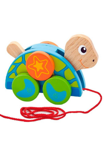 Игрушка каталка Черепаха 18х9,5х5,5 см Viga Toys (228856627)