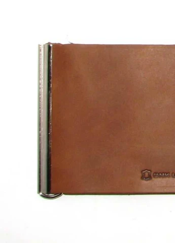 Зажим для денег DNK Зажим Spring+ col.N светло-коричневый DNK Leather (253933518)