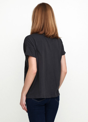 Темно-сіра літня футболка Minimum