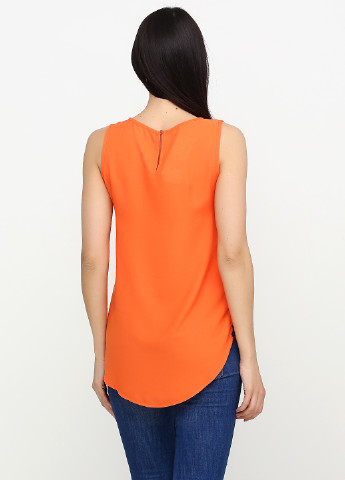 Оранжевая летняя блуза Miss Poem