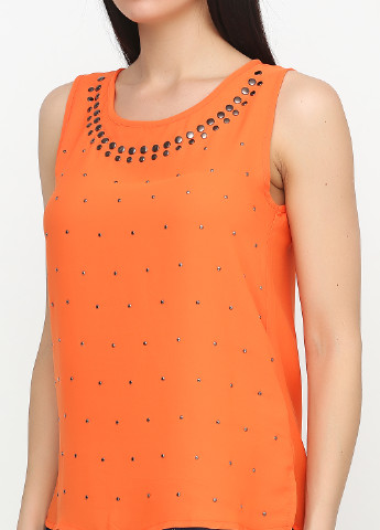 Оранжевая летняя блуза Miss Poem
