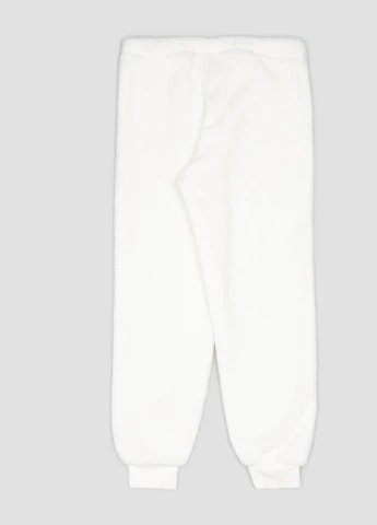Белые домашние демисезонные брюки H&M