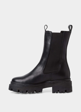 Осенние ботинки челси Tamaris на тракторной подошве