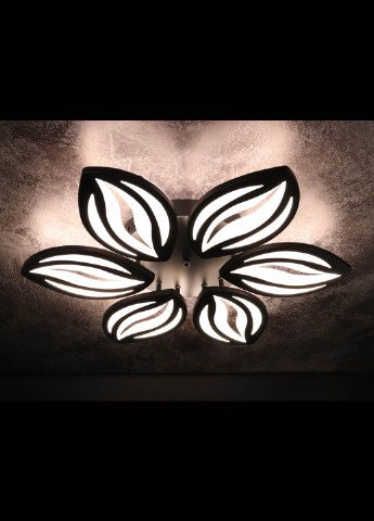 Люстра потолочная LED с пультом A2325/6-bk Черный 9х61х61 см. Handmade (234538211)