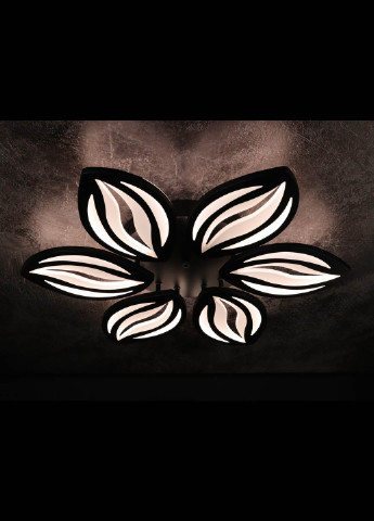 Люстра потолочная LED с пультом A2325/6-bk Черный 9х61х61 см. Handmade (234538211)