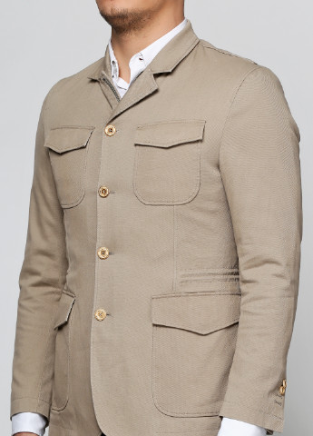 Бежевая демисезонная куртка Massimo Dutti