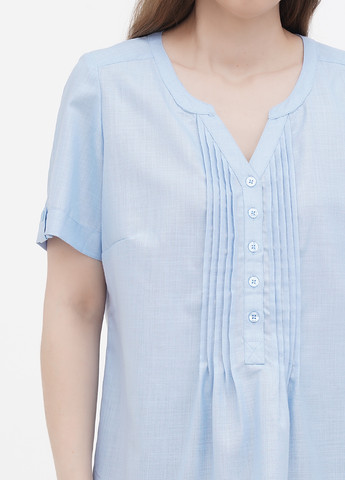 Блакитна блузка Minus