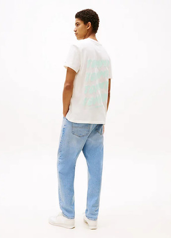 Белая футболка Tommy Jeans