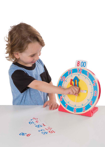 Деревянные умные часы, 24,1x24,1x8,9 см Melissa & Doug (251711112)