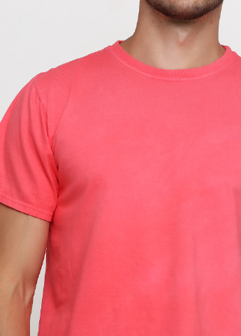 Коралловая летняя футболка Gildan