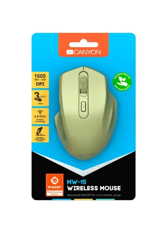 Мишка MW-15 Wireless Golden (CNE-CMSW15GO) Canyon (252632253)