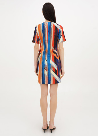 Комбинированное кэжуал платье Babylon в полоску