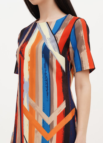 Комбинированное кэжуал платье Babylon в полоску