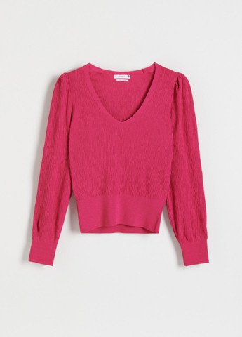Темно-розовый демисезонный пуловер пуловер Reserved